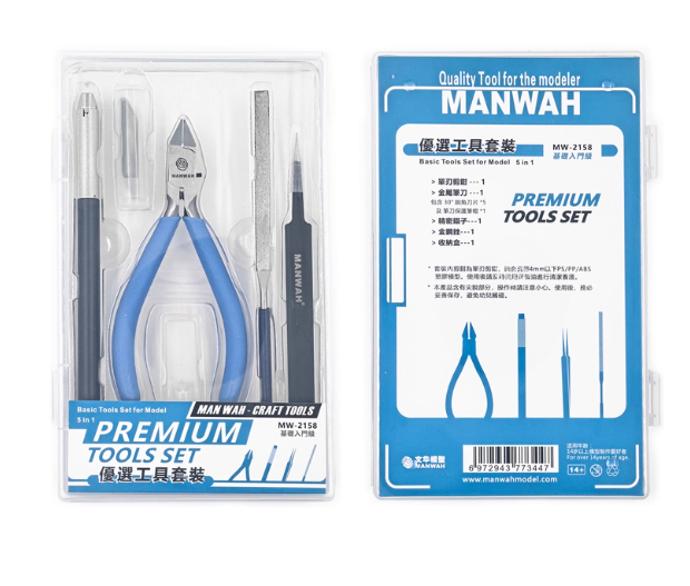 Manwah Premium Tools Set 5in1