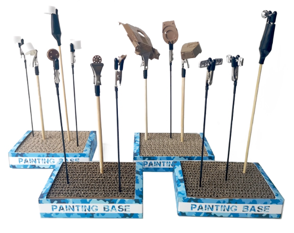 Manwah Painting Base (S) 4stk