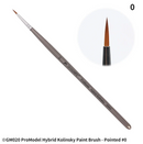 GrandArts x Madworks ProModel Hybrid Kolinsky Paint Brush Set - Pointed (GM-02)