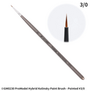 GrandArts x Madworks ProModel Hybrid Kolinsky Paint Brush Set - Pointed (GM-02)