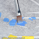 GrandArts x Madworks ProModel Synthetic Paint Brush Set - FLAT (GM-20)