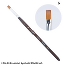 GrandArts x Madworks ProModel Synthetic Paint Brush Set - FLAT (GM-20)