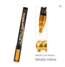Dspiae Metallic Color Markers - Metallic Yellow