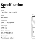 DSPIAE AT-MHD Mobius Hand Drill