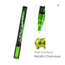 Dspiae Metallic Color Markers - Metallic Chartreuse