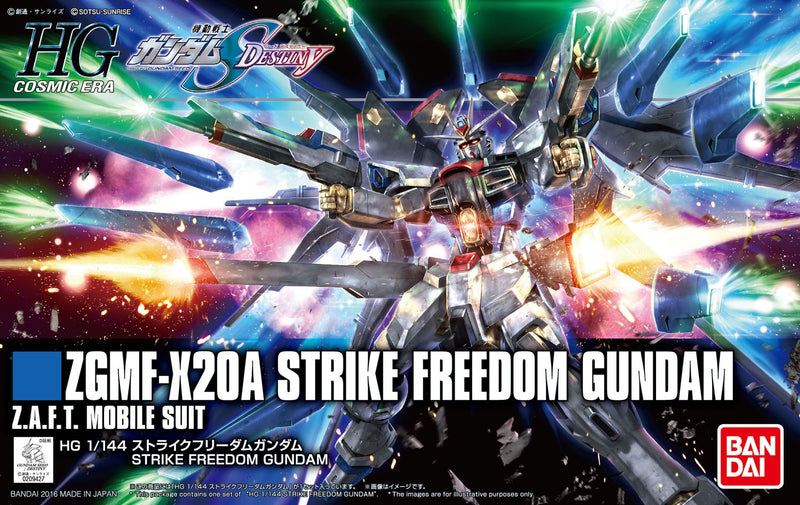 Strike Freedom Gundam HGCE  1/144 High Grade Gunpla