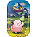 Ascended Heroes Mini Tin Clefairy and Chikorita