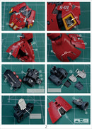 MADWORKS Etching Parts for RG MSN-04 SAZABI + Waterslide Decals