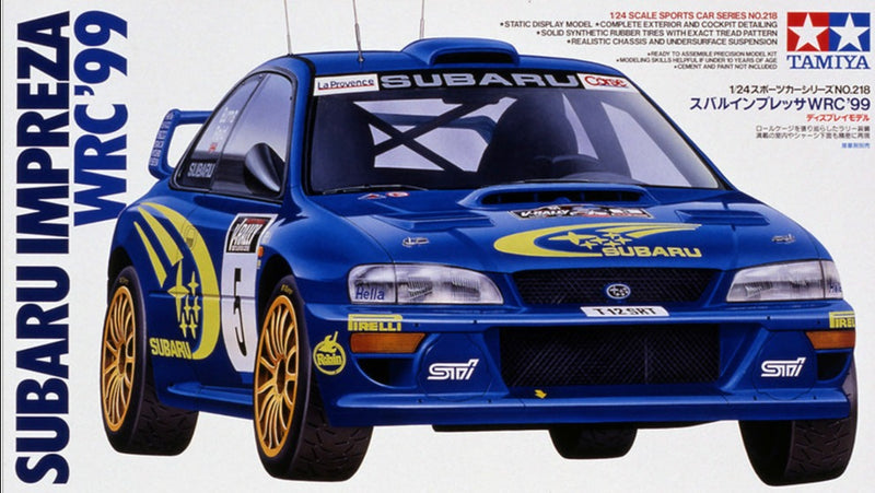Subaru Impreza WRC 1999 1/24 (Tour de Corse)