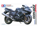 Tamiya Kawasaki ZZR1400 1/12 – eske på hvit bakgrunn