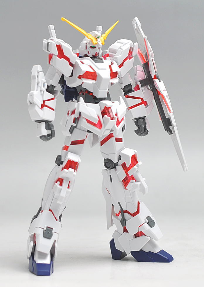 HGUC RX-0 Unicorn Gundam Destroy mode 1/144 High Grade Gunpla (RIGHT FRONT 15')