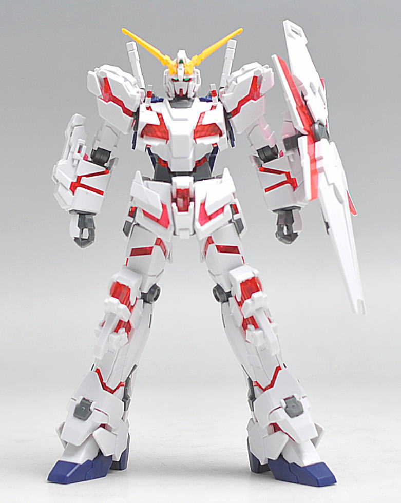 HGUC RX-0 Unicorn Gundam Destroy mode 1/144 High Grade Gunpla (FRONT)