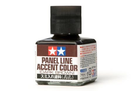 Tamiya Panel Line Accent Color 40ml (Dark Brown)
