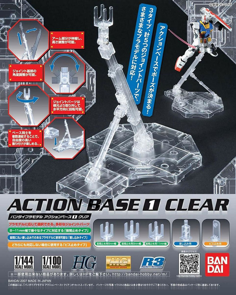 Gunpla Action Base I (Clear)