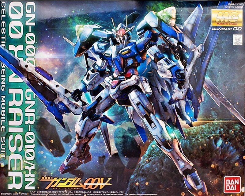 Gundam XN Raiser 00 MG 1/100 (LED-enhet inkludert)