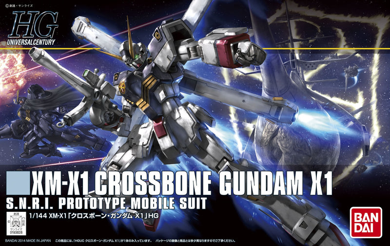 Crossbone Gundam XM-X1 HGUC 1/144 High Grade Gunpla