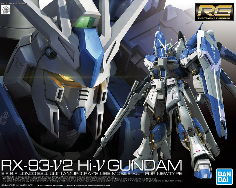 Hi-Nu Gundam RG 1/144 Real Grade gunpla