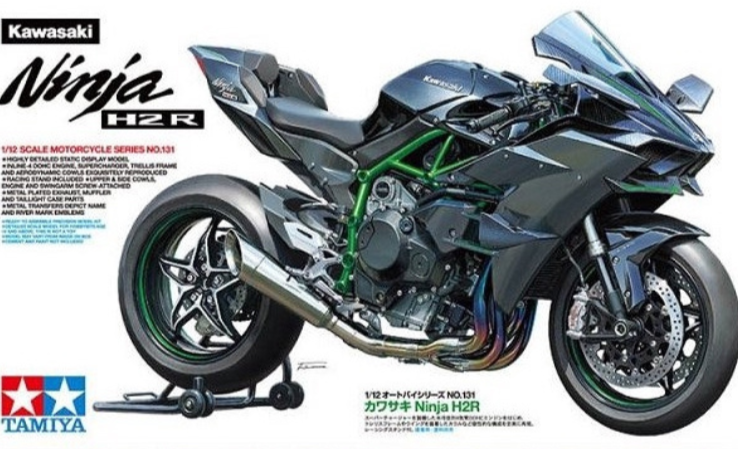 Kawasaki Ninja H2R 1/12 Skala model