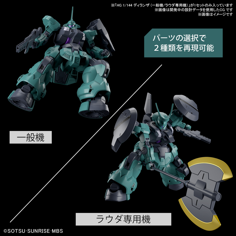Lauda's Dilanza [Standard Type] HG 1/144 High Grade Gunpla