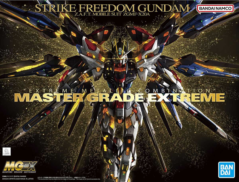 MGEX Strike Freedom 1/100 Master Grade Gunpla