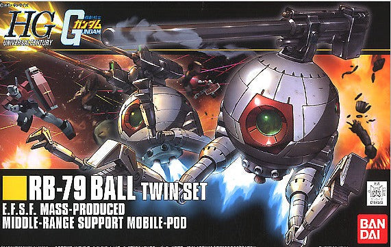 RB-79 Ball Twin Set HGUC 1/144 High Grade Gunpla