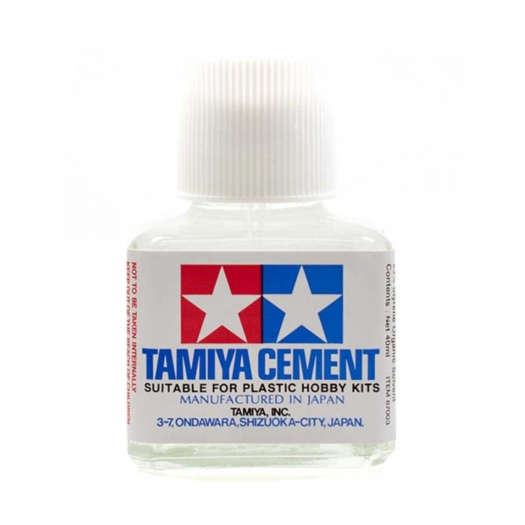 Tamiya Cement (Flytende sement/lim for byggesett) 40ml