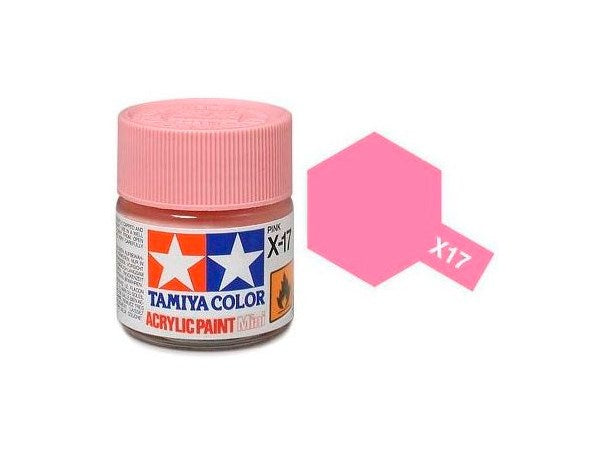 Tamiya Mini X-17 Pink 10ml akrylmaling