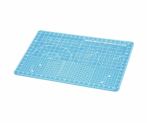 Tamiya Cutting Mat Semi transparent (A5 Size/Blue)