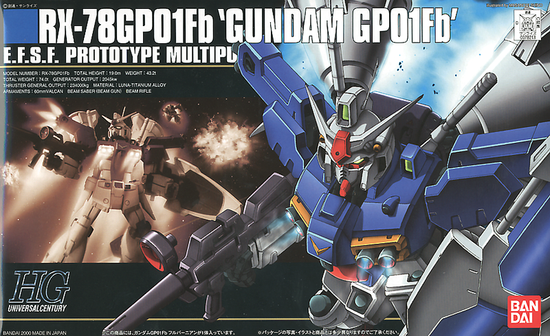 Gundam GP01Fb HGUC 1/144 High Grade gunpla