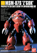 Char's Z'Gok MSM-07S HG 1/144 High Grade Gunpla