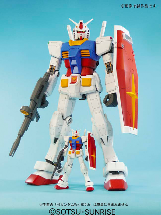 Gundam Mega Size Model kit 1/48 (FRONT WITH SMALL GUNDAM)