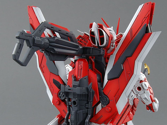 Gundam Astray Red Frame Lowe Guele's Customize MBF-PO2KAI MG 1/100