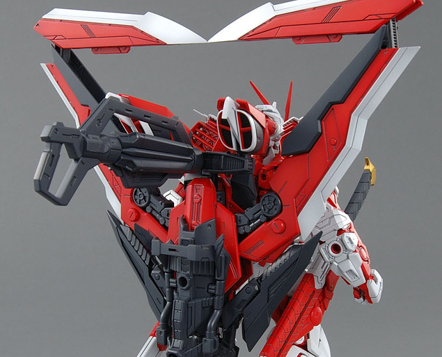 Gundam Astray Red Frame Lowe Guele's Customize MBF-PO2KAI MG 1/100