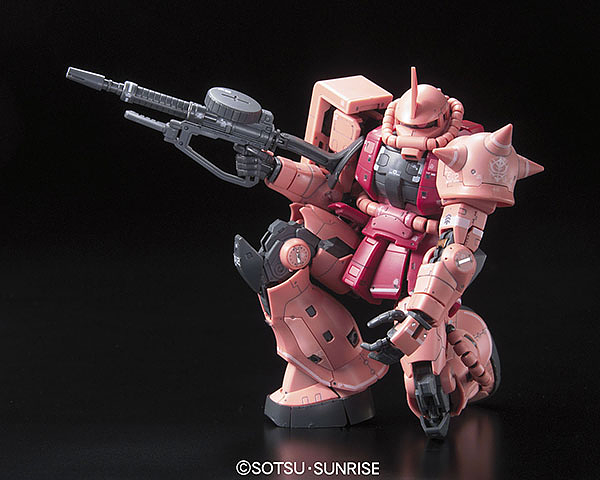 Zaku II Char Aznable Custom Model MS-06S RG 1/144 Real Grade Gunpla