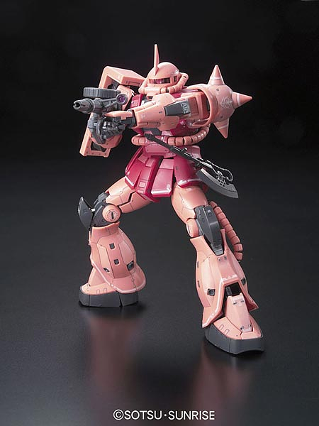 Zaku II Char Aznable Custom Model MS-06S RG 1/144 Real Grade Gunpla