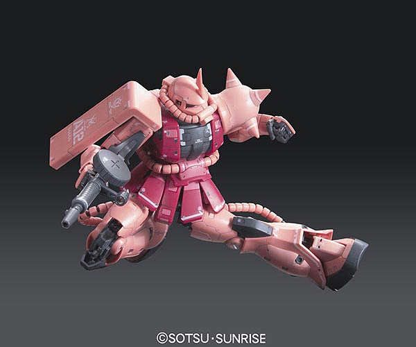 Zaku II Char Aznable Custom Model MS-06S RG 1/144 Real Grade Gunpla