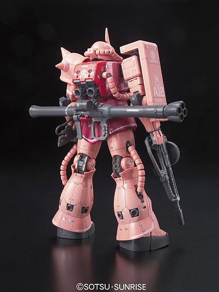 Zaku II Char Aznable Custom Model MS-06S RG 1/144 Real Grade Gunpla