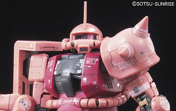 Zaku II Char Aznable Custom Model MS-06S RG 1/144 Real Grade Gunpla