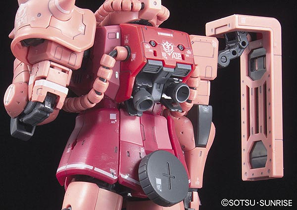 Zaku II Char Aznable Custom Model MS-06S RG 1/144 Real Grade Gunpla