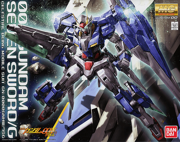 00 Gundam Seven Sword/G MG 1/100 Master Grade Gunpla
