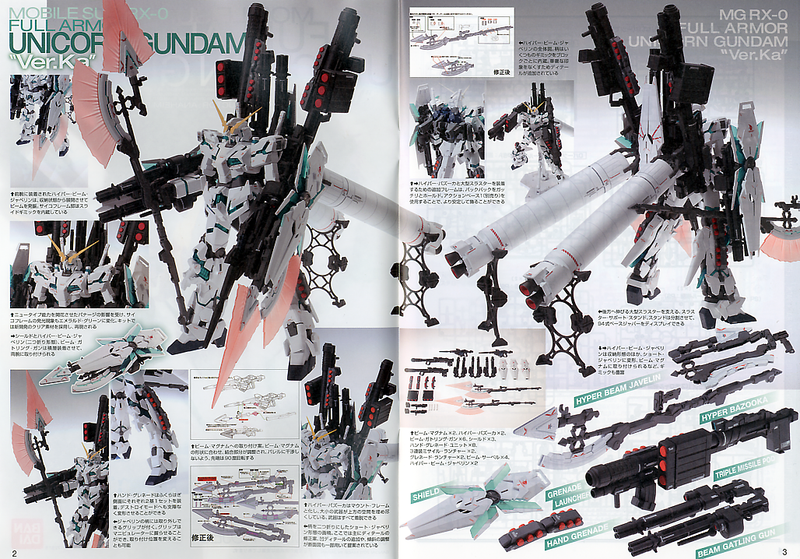 Full Armor Unicorn Gundam Ver. Ka MG 1/100 Master Grade Gunpla