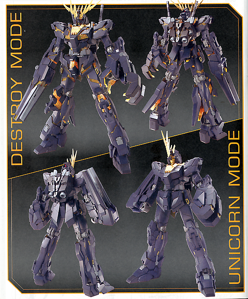 RX-0 Unicorn Gundam 02 Banshee MG 1/100 Master Grade Gunpla