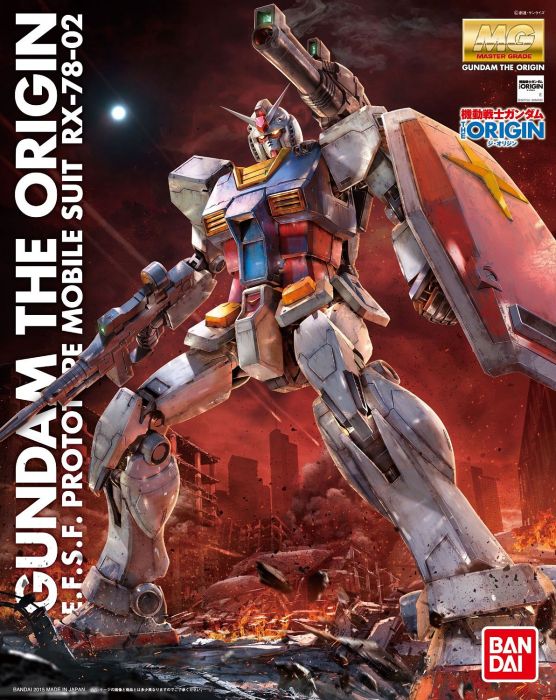 Master Grade The Origin RX-78-02 Gundam 1/100 (COVER)