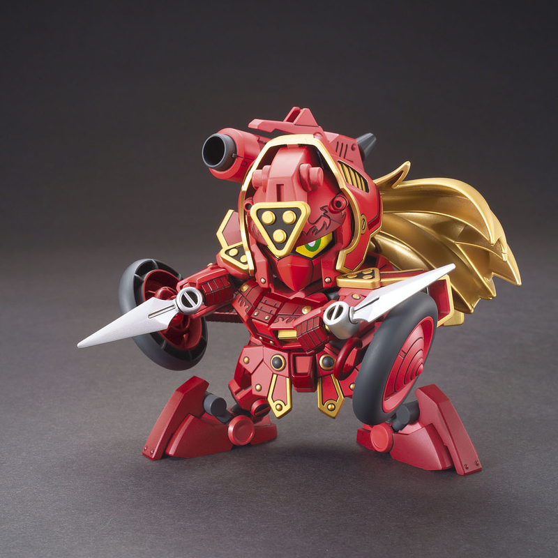 Kurenai Musha Red Warrior Amazing SD Gunpla