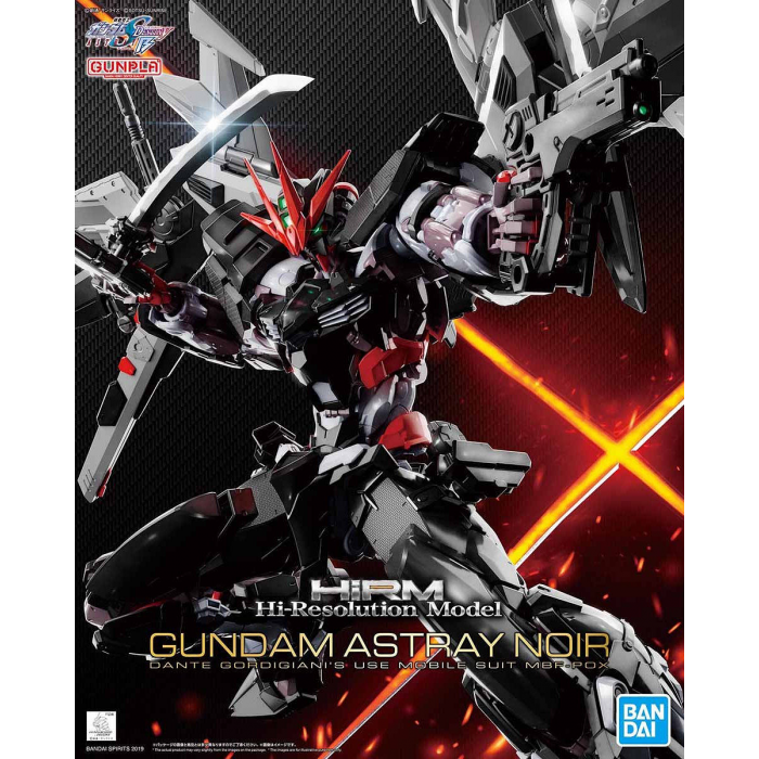 Master Grade Hi- Resolution Model Gundam Astray Noir 1/100 (COVER)