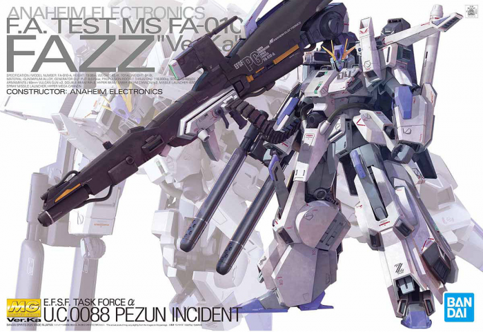 MG FAZZ Ver.Ka 1/100 Master Grade (COVER)