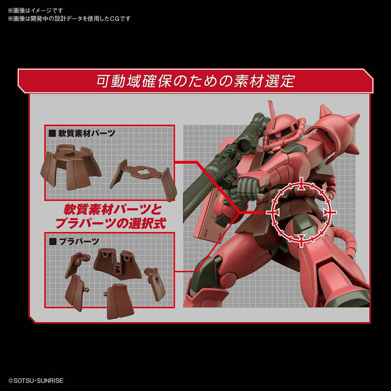 Char's Zaku II HGUC 1/144 High grade gunpla