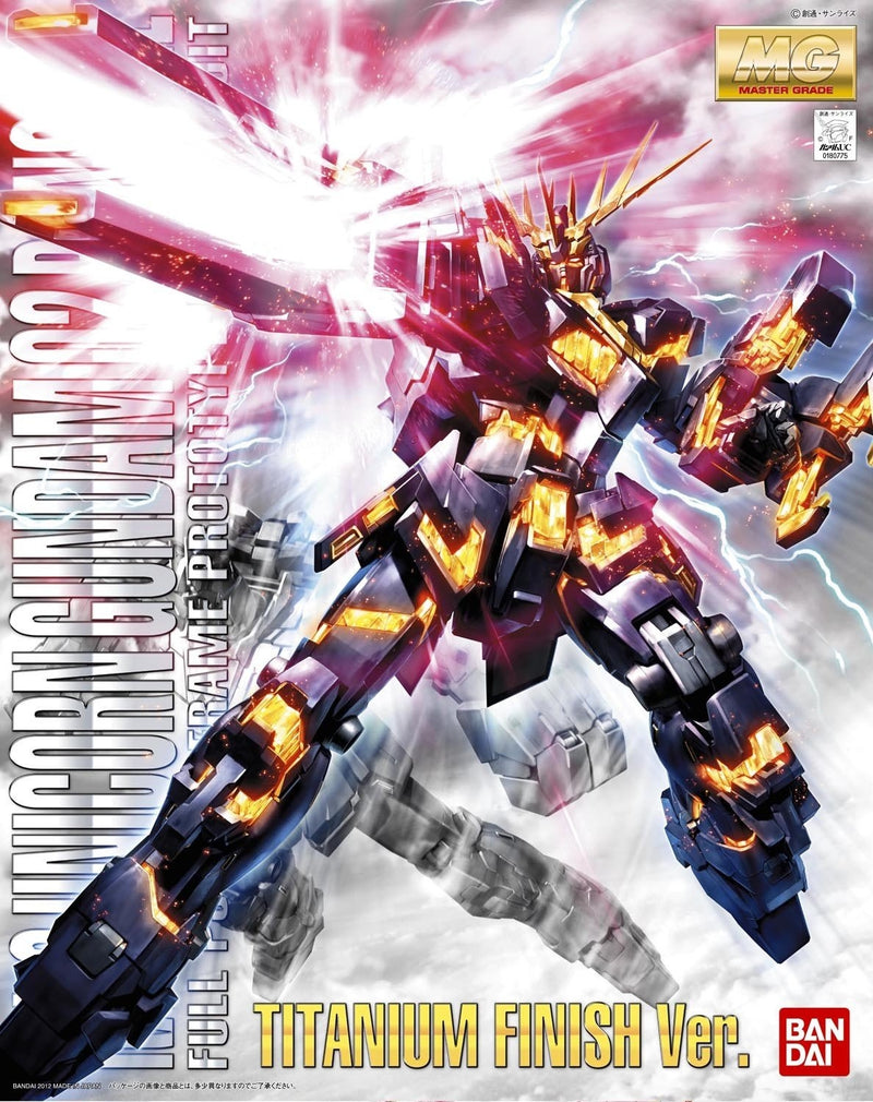 Unicorn Gundam RX-0 Banshee Titanium Finish MG 1/100 Master Grade Gunpla
