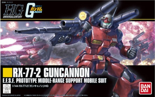 RX-77-02 Guncannon HGUC 1/144 High Grade Gunpla