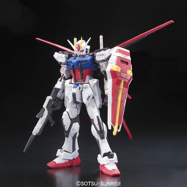 RG GAT-X105 Aile Strike Gundam 1/144 Real Grade Gunpla (FRONT)